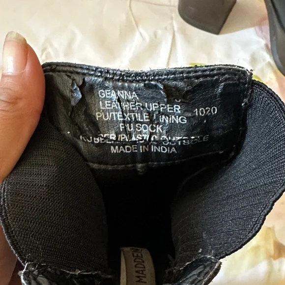 Steve Madden Black Ankle Boots - Picture 8 of 11